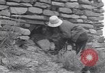 Image of archaeologists at Native American Indian Pueblo site Utah United States USA, 1937, second 60 stock footage video 65675075287
