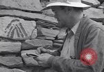 Image of archaeologists at Native American Indian Pueblo site Utah United States USA, 1937, second 61 stock footage video 65675075287