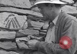 Image of archaeologists at Native American Indian Pueblo site Utah United States USA, 1937, second 62 stock footage video 65675075287