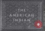 Standbild Native American Indian Kinder United States USA, 1933, aus Sekunde 6 historischem Filmmaterial Videoclip 65675075290