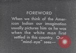 Standbild Native American Indian Kinder United States USA, 1933, aus Sekunde 19 historischem Filmmaterial Videoclip 65675075290