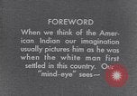 Standbild Native American Indian Kinder United States USA, 1933, aus Sekunde 25 historischem Filmmaterial Videoclip 65675075290