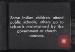 Image of American-Indian children United States USA, 1933, second 1 stock footage video 65675075294