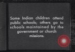 Image of American-Indian children United States USA, 1933, second 9 stock footage video 65675075294
