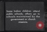 Image of American-Indian children United States USA, 1933, second 10 stock footage video 65675075294