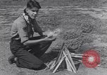 Image of Native American Indian Boy Scouts demonstrate skills United States USA, 1933, second 34 stock footage video 65675075295