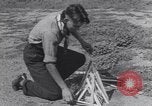 Image of Native American Indian Boy Scouts demonstrate skills United States USA, 1933, second 41 stock footage video 65675075295