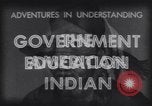 Image of Native American Indian education funding United States USA, 1933, second 9 stock footage video 65675075297