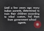 Image of Native American Indian education funding United States USA, 1933, second 40 stock footage video 65675075297