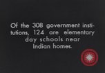 Immagine di Native American Indian educazione degli studenti United States USA, 1933, secondo 17 filmato di repertorio 65675075298