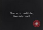 Standbild Native American Indian studentische Ausbildung Riverside California USA, 1933, aus Sekunde 3 historischem Filmmaterial Videoclip 65675075300