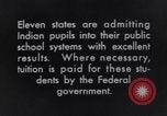 Standbild Ausbildung der Indianer Studenten Oregon United States USA, 1933, aus Sekunde 33 historischem Filmmaterial Videoclip 65675075303