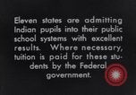 Standbild Ausbildung der Indianer Studenten Oregon United States USA, 1933, aus Sekunde 34 historischem Filmmaterial Videoclip 65675075303