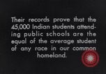Standbild Ausbildung der Indianer Studenten Oregon United States USA, 1933, aus Sekunde 61 historischem Filmmaterial Videoclip 65675075303