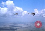 Image of UH-34D Sikorsky helicopters on USS Princeton (LPH-5) Vietnam, 1962, second 39 stock footage video 65675075343