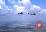 Image of UH-34D Sikorsky helicopters on USS Princeton (LPH-5) Vietnam, 1962, second 43 stock footage video 65675075343