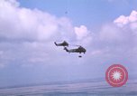 Image of UH-34D Sikorsky helicopters on USS Princeton (LPH-5) Vietnam, 1962, second 51 stock footage video 65675075343
