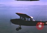 Image of O-1 Bird Dog aircraft Vietnam, 1962, second 59 stock footage video 65675075347