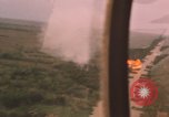 Image of aerial views of napalm bomb explosions in Vietnam War Vietnam, 1962, second 30 stock footage video 65675075352