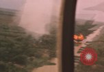 Image of aerial views of napalm bomb explosions in Vietnam War Vietnam, 1962, second 31 stock footage video 65675075352