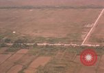 Image of aerial views of napalm bomb explosions in Vietnam War Vietnam, 1962, second 43 stock footage video 65675075352
