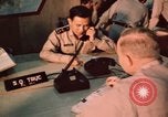 Image of Vietnam Air Force officers Pleiku South Vietnam, 1962, second 10 stock footage video 65675075360