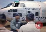 Standbild der US Air Force Offiziere Da Nang Vietnam, 1962, aus Sekunde 9 historischem Filmmaterial Videoclip 65675075394