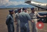 Standbild der US Air Force Offiziere Da Nang Vietnam, 1962, aus Sekunde 45 historischem Filmmaterial Videoclip 65675075394