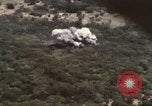 Image of F-100D Super Sabre jet Phan Rang Vietnam, 1967, second 42 stock footage video 65675075400