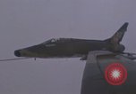 Image of F-100D aircraft Vietnam, 1967, second 14 stock footage video 65675075424