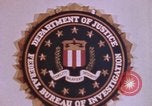 Image of ballistics analysis by FBI Washington DC USA, 1969, second 16 stock footage video 65675075430