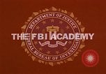 Image les agents d'application de la loi fédérale Quantico Virginia USA, 1972, de la seconde 6 séquences d'archives historiques vidéo 65675075444