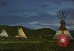 Image Native American Indian tipi United States USA, 1966, de la seconde 12 séquences d'archives historiques vidéo 65675075461