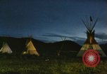 Image Native American Indian tipi United States USA, 1966, de la seconde 15 séquences d'archives historiques vidéo 65675075461