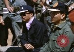 Standbild Präsident Nguyen Van Thieu Dakto Vietnam, 1968, aus Sekunde 38 historischem Filmmaterial Videoclip 65675075473