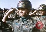Image of President Nguyen Van Thieu Pleiku South Vietnam, 1968, second 19 stock footage video 65675075474