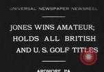 Immagine di Bobby Jones Ardmore Pennsylvania USA, 1930, secondo 1 filmato di repertorio 65675075488