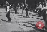 Image of horseshoe tossers Chicago Illinois USA, 1930, second 15 stock footage video 65675075490