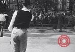 Image of horseshoe tossers Chicago Illinois USA, 1930, second 40 stock footage video 65675075490