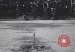 Image of horseshoe tossers Chicago Illinois USA, 1930, second 51 stock footage video 65675075490