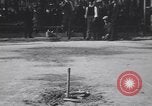 Image of horseshoe tossers Chicago Illinois USA, 1930, second 52 stock footage video 65675075490