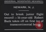 Image of Robert Buck Newark New Jersey USA, 1930, second 11 stock footage video 65675075492