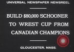 Standbild Racing schoner Gertrude L Thebaud Gloucester Massachusetts USA, 1930, aus Sekunde 8 historischem Filmmaterial Videoclip 65675075495
