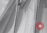Standbild Racing schoner Gertrude L Thebaud Gloucester Massachusetts USA, 1930, aus Sekunde 49 historischem Filmmaterial Videoclip 65675075495