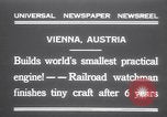 Standbild kleinsten Motor Wien Österreich, 1931, aus Sekunde 1 historischem Filmmaterial Videoclip 65675075502