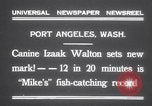 Standbild Hund Izaak Walton Port Angeles Washington USA, 1931, aus Sekunde 3 historischem Filmmaterial Videoclip 65675075503