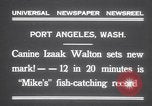 Standbild Hund Izaak Walton Port Angeles Washington USA, 1931, aus Sekunde 5 historischem Filmmaterial Videoclip 65675075503