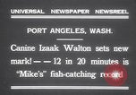 Standbild Hund Izaak Walton Port Angeles Washington USA, 1931, aus Sekunde 6 historischem Filmmaterial Videoclip 65675075503