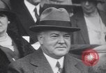 Standbild Präsident Herbert Hoover Philadelphia Pennsylvania USA, 1931, aus Sekunde 17 historischem Filmmaterial Videoclip 65675075506