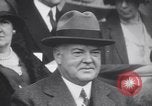 Standbild Präsident Herbert Hoover Philadelphia Pennsylvania USA, 1931, aus Sekunde 18 historischem Filmmaterial Videoclip 65675075506